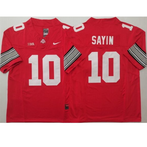 Mens Kids Youths Julian Sayin Vapor Jersey Scarlet Stitched Red - Picture 2 of 2